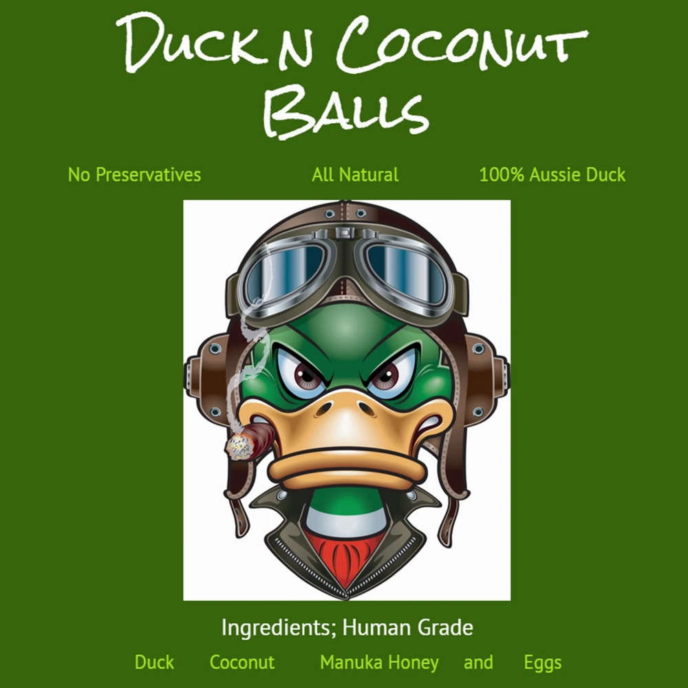 L'Barkery Duck & Coconut Balls