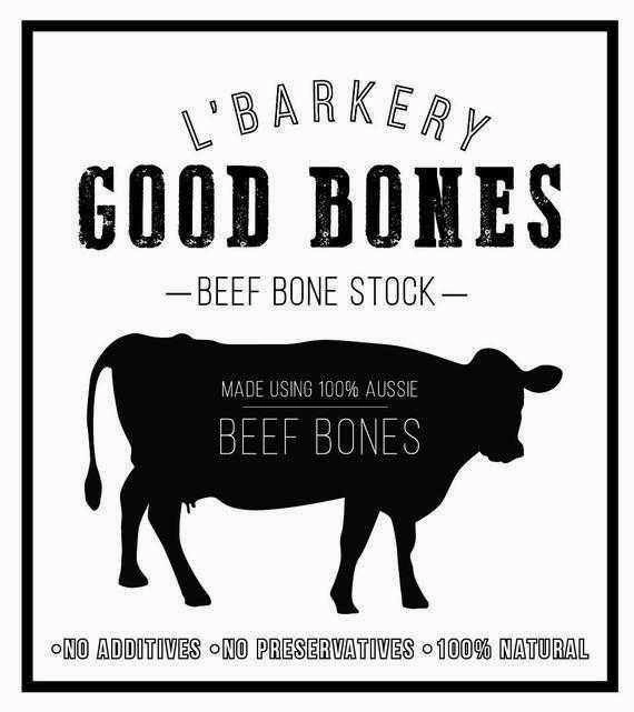 L'Barkery Good Bones Broth Beef Powdered