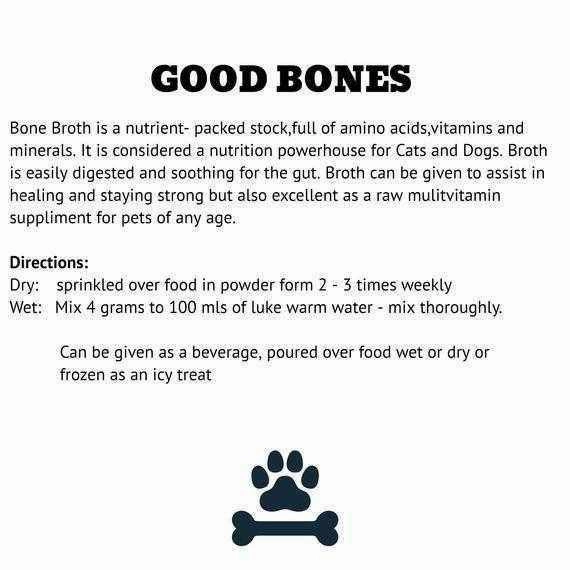 L'Barkery Good Bones Broth Beef Powdered