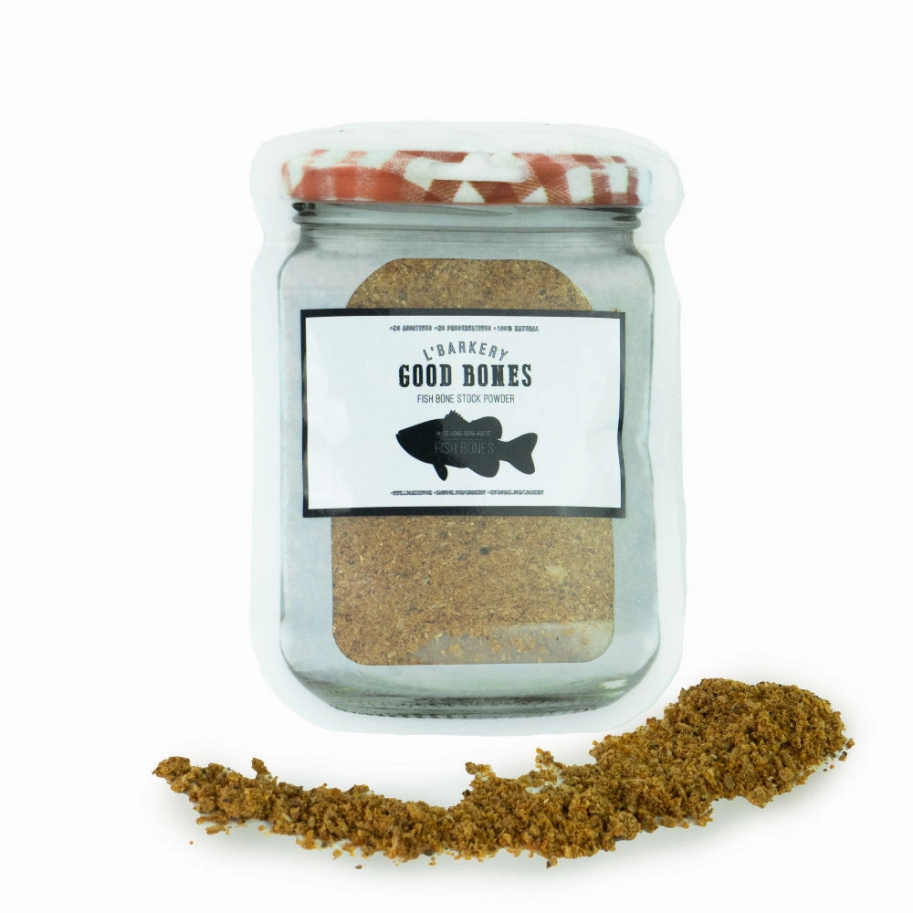 L'Barkery Good Bones Broth Fish Bone Powdered