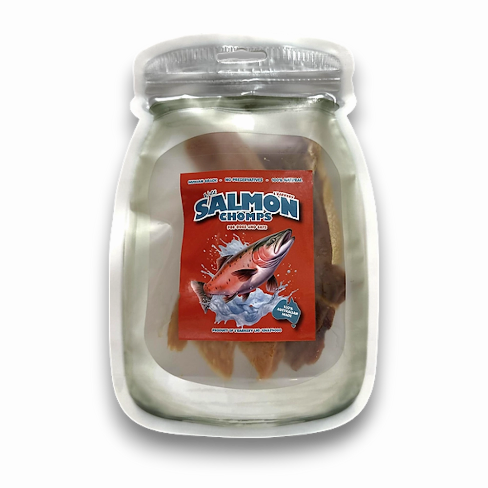 L'Barkery Salmon Chomps