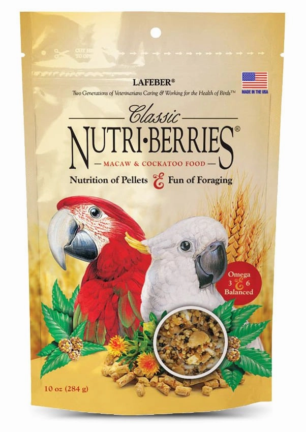 Lafeber Classic Macaw Nutri-Berries, 10 oz