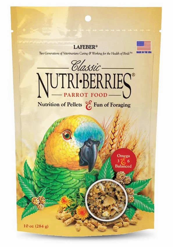 Lafeber Classic Parrot Nutri-Berries, 10 oz bag