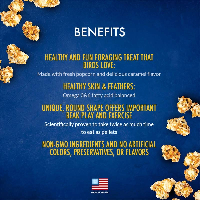 Lafeber Cockatiel Popcorn Nutri-Berries, 4 oz bag