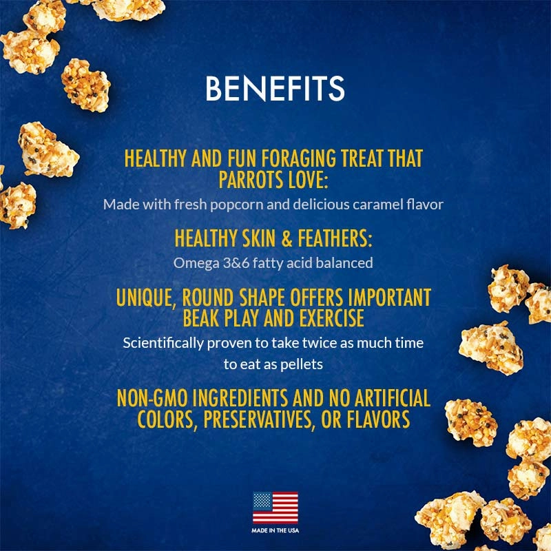 Lafeber Parrot Popcorn Nutri-Berries, 4 oz