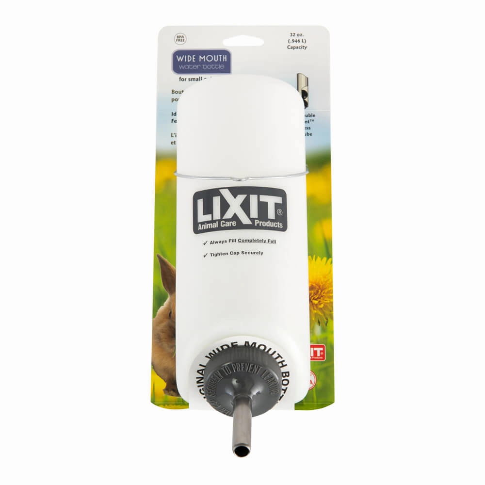 Lixit Plastic Wide Mouth Bottle