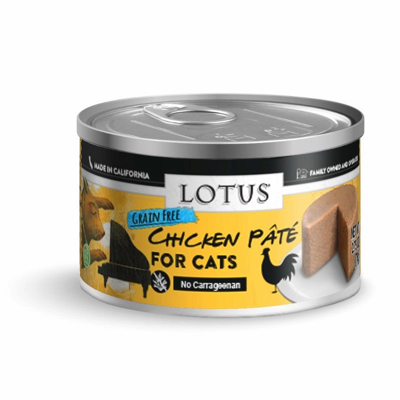 Lotus Wet Cat Food Grain-Free Pt Chicken