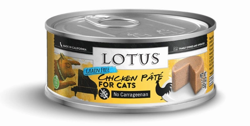 Lotus Wet Cat Food Grain-Free Pt Chicken
