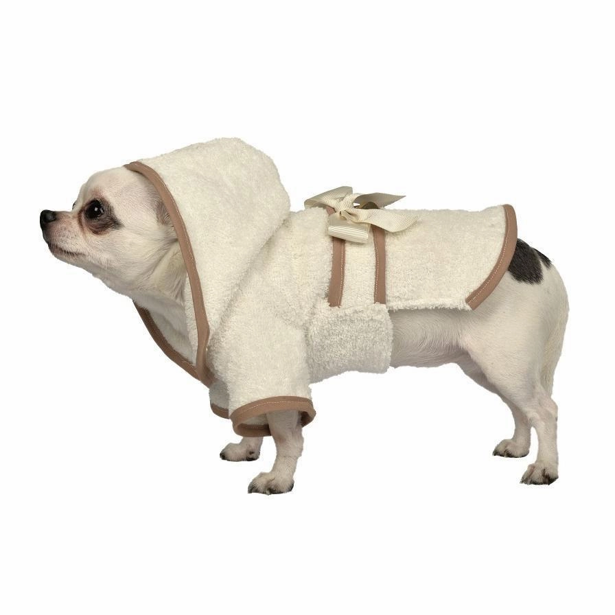 Lulu's Bow Dog Bathrobe