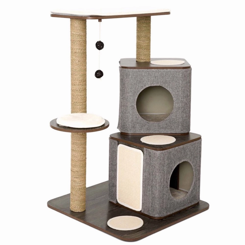 Lulus World Lu-Cubox Twin Base Cat Tree