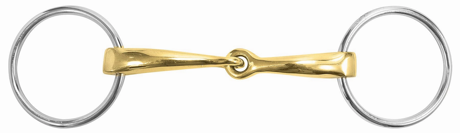 M Toulouse Curved Mouth 16mm Loose Ring Snaffle