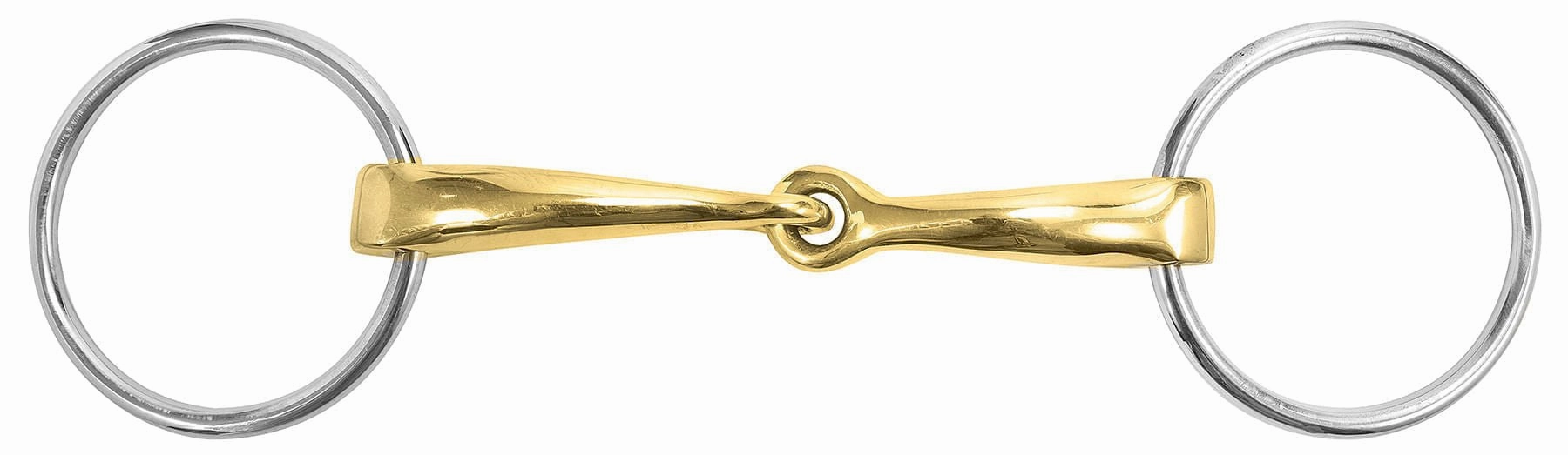 M Toulouse Curved Mouth 16mm Loose Ring Snaffle
