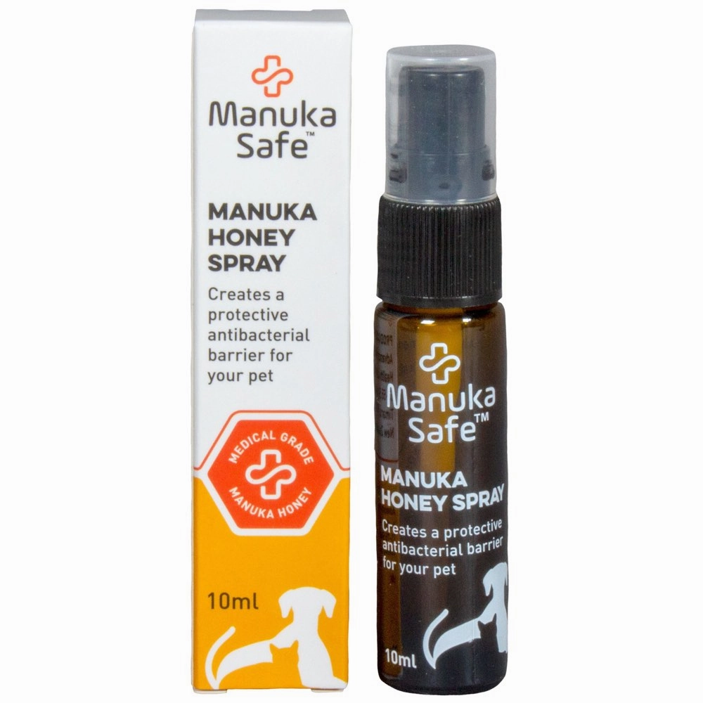 ManukaSafe Manuka Honey Spray For Pets 10ml (Exp May 2023)