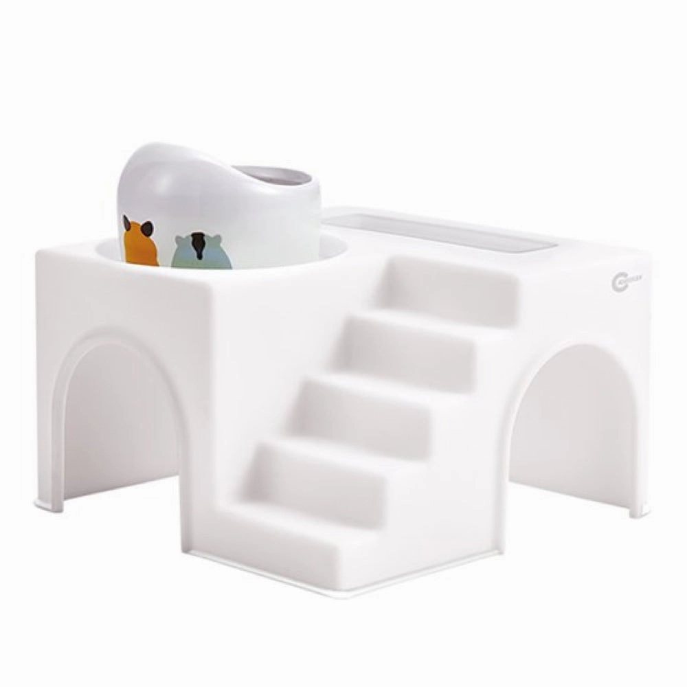 Marukan Clean House With Skylight & Staircase For Hamsters