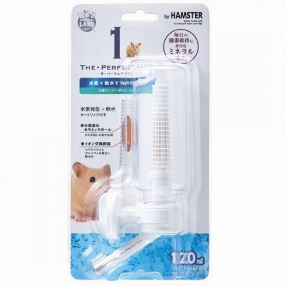 Marukan Hydrogen Water Bottle for Hamsters 120ml