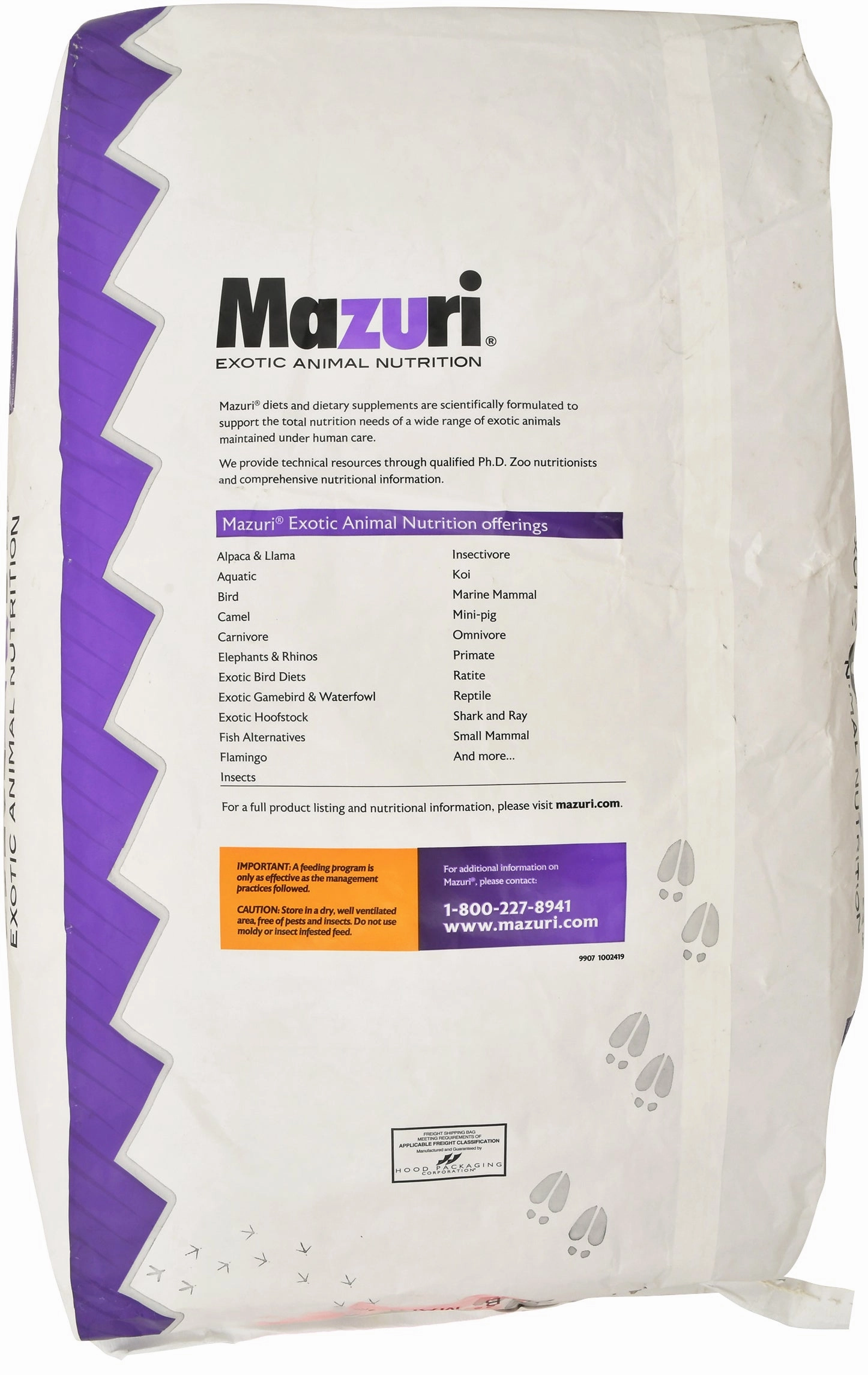 Mazuri Small Bird Maintenance Diet, 25 lb