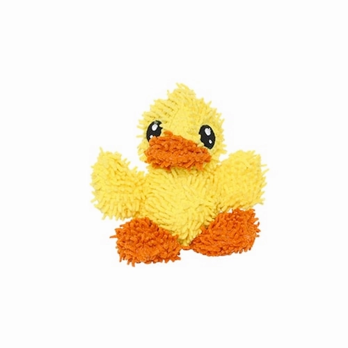 Mighty Microfibre Dog Squeaky Toy, Ball Duck (mini and regular size)