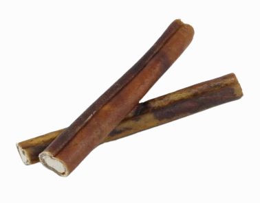 Natural Farm Individual Thick Stuffed Collagen Stick w/ Bully Stick 6"