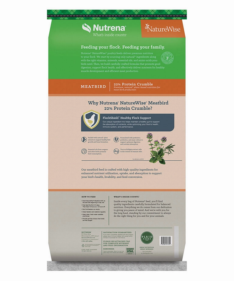NatureWise Meatbird Feed
