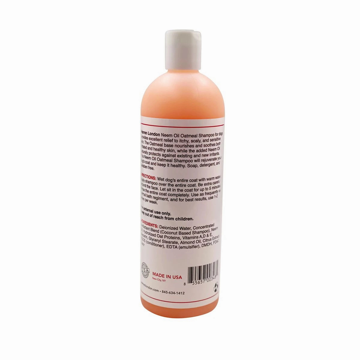 Neem Oil Oatmeal Dog Shampoo