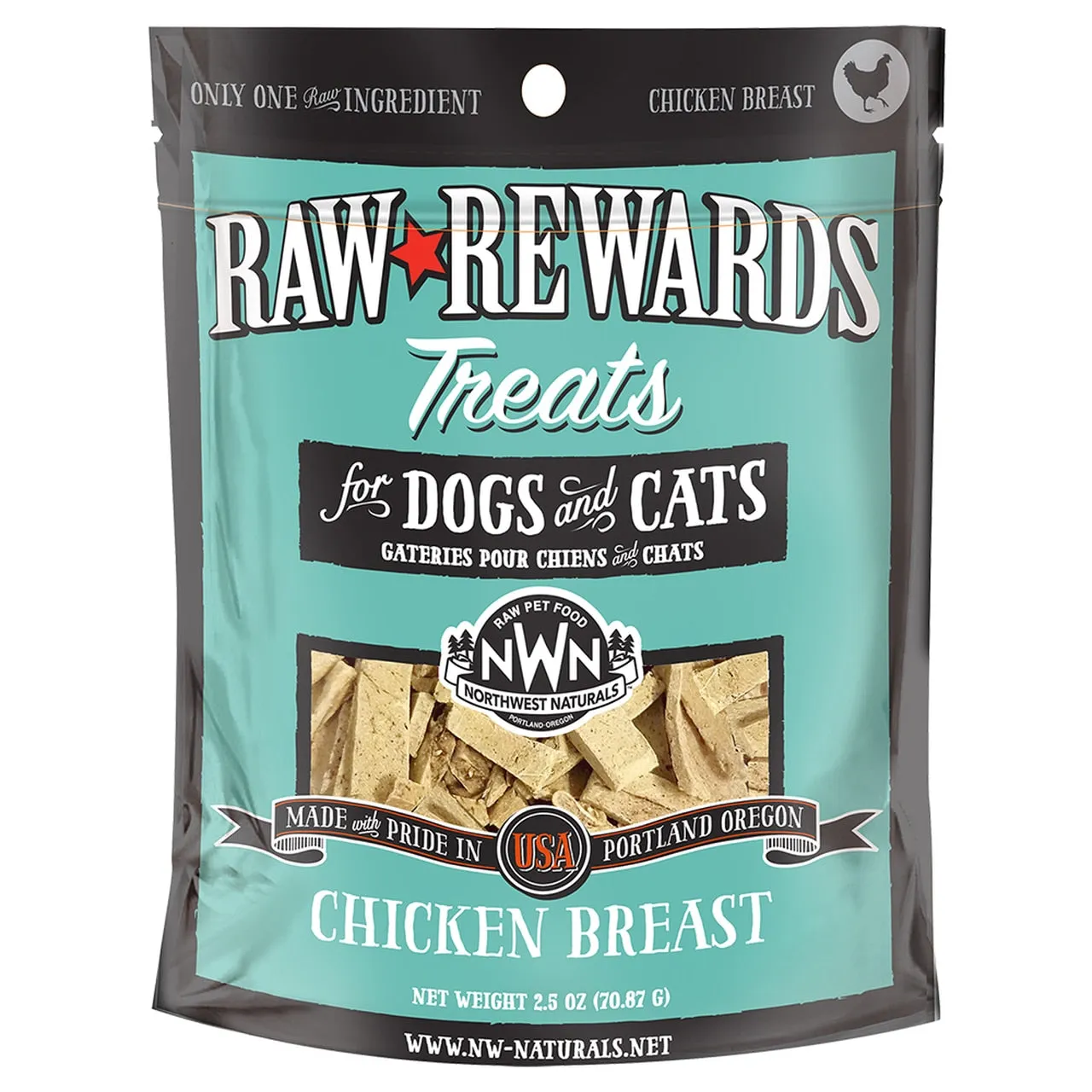 Northwest Natural Freeze Dried Chicken Breast 3 oz.