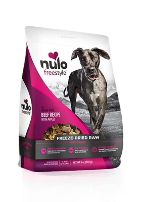 Nulo Freestyle Dog Freeze Dried Beef Recipe