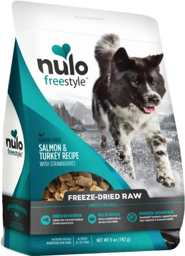 Nulo Freestyle Dog Freeze Dried Salmon & Turkey