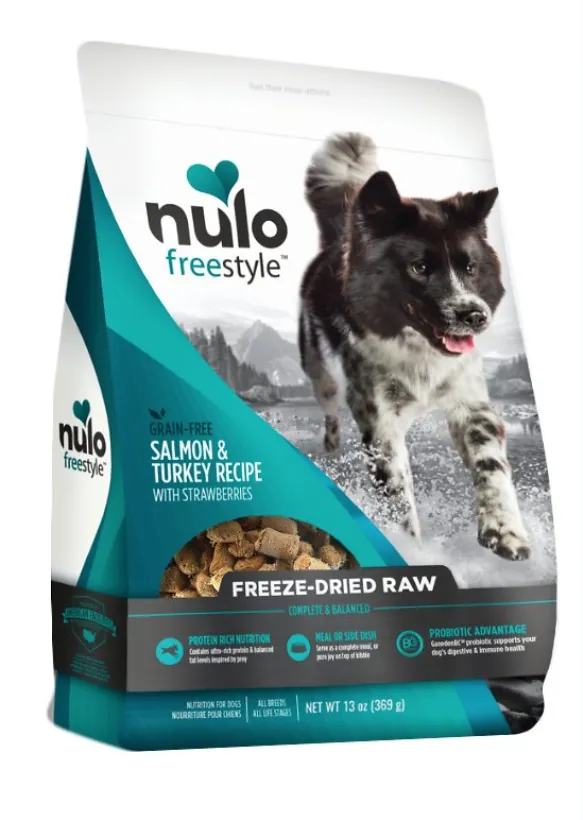 Nulo Freestyle Dog Freeze Dried Salmon & Turkey