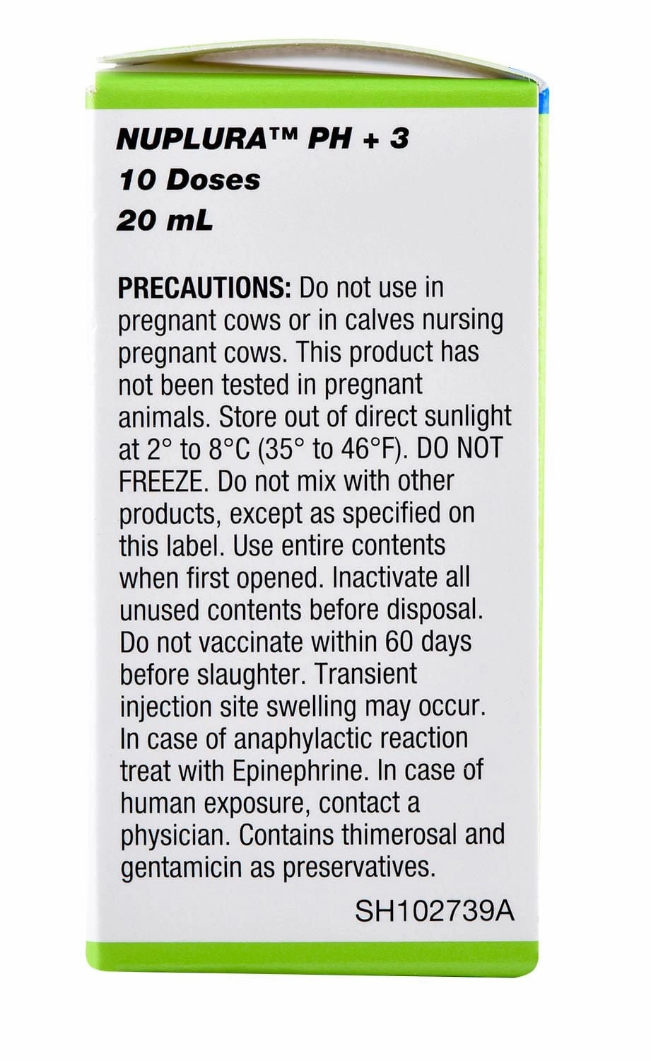 Nuplura PH 3 Cattle Vaccine