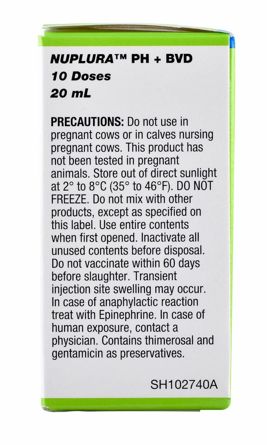 Nuplura PH BVD Cattle Vaccine