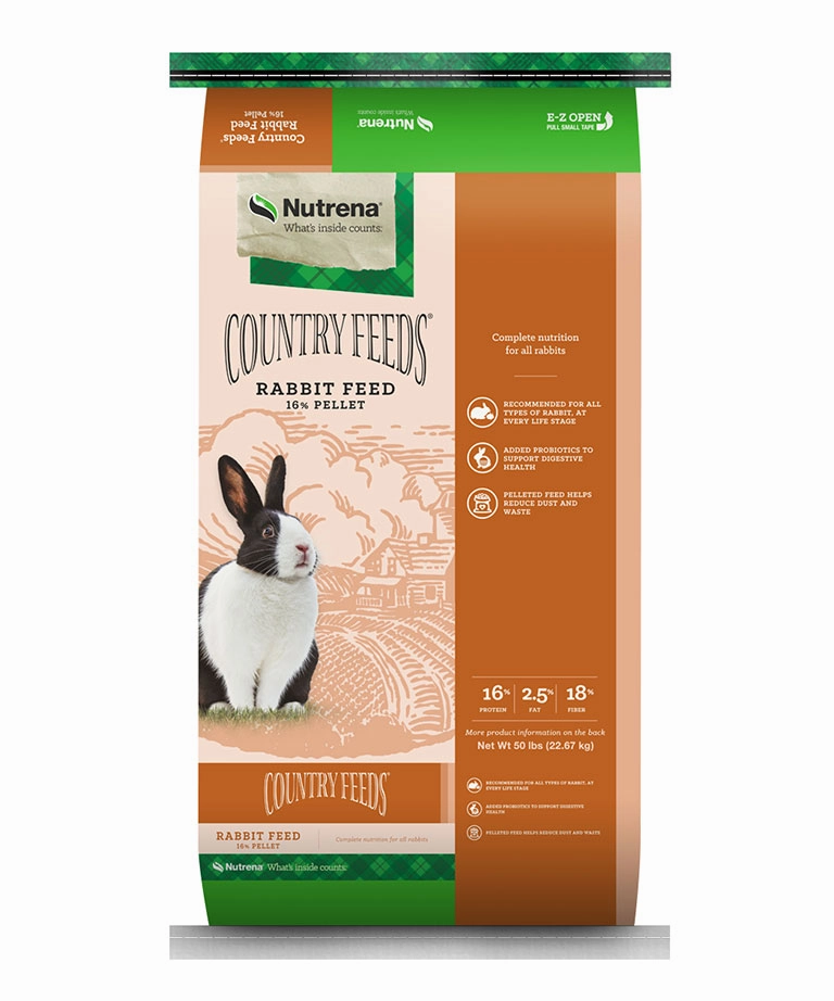 Nutrena Country Feeds Rabbit 16% Pellet