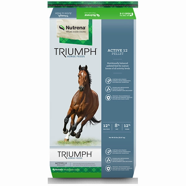 Nutrena Triumph Active 12 Pellet Horse Feed