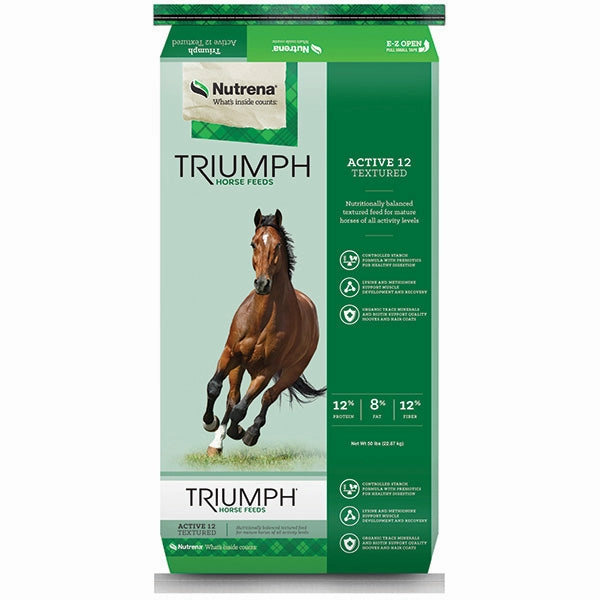 Nutrena Triumph Active 12 Textured Horse Feed