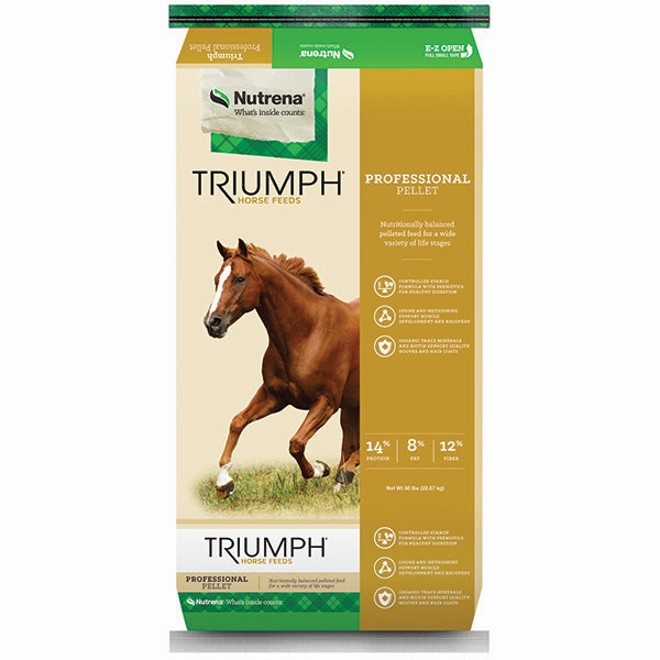 Nutrena Triumph Professional Pellet Horse Feed (formerly Southern States Solution Pellet 14/6)