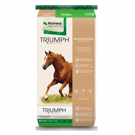 Nutrena Triumph Professional Textured Horse Feed