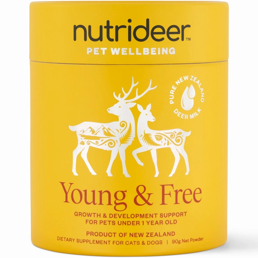 Nutrideer Young & Free Puppy & Kitten Supplement For Cats & Dogs 90g