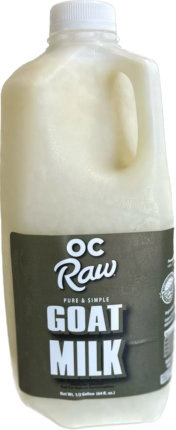 OC Raw Frozen Pure & Simple Goat Milk 64oz