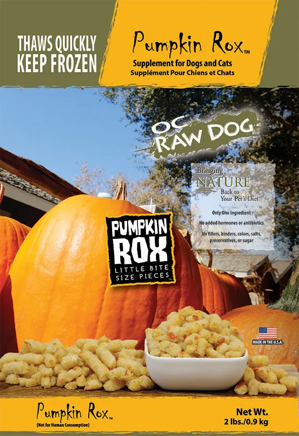 OC Raw Pumpkin Rox 2 Lb.