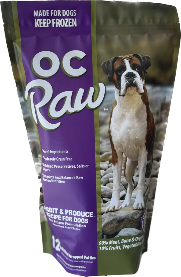 OC Raw Rabbit Patties 6 Lb