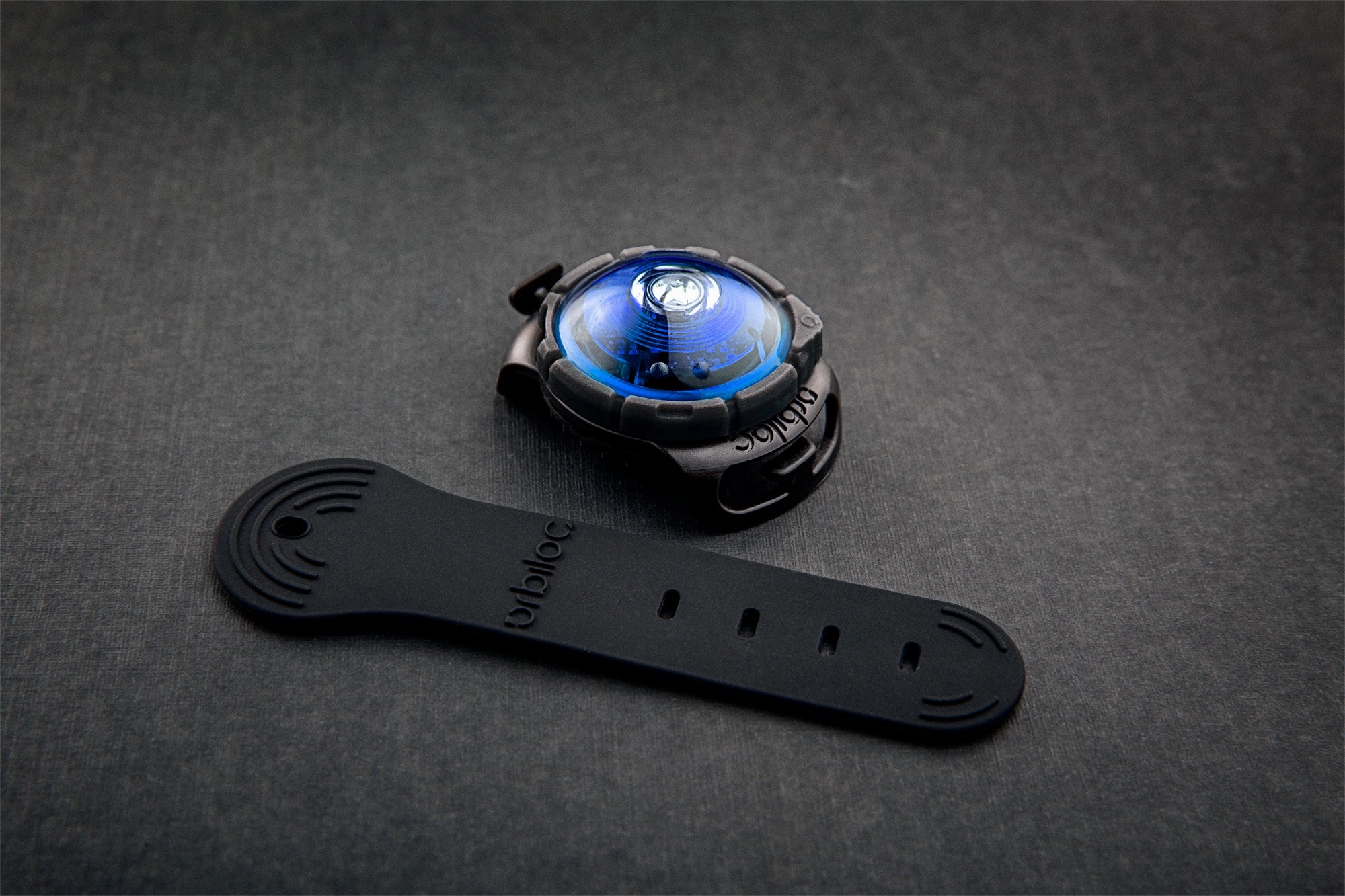 Orbiloc Dual LED Dog Safety Light, Blue
