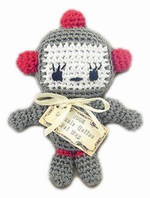 Organic Cotton Crocheted Dog toys, Side Kicks