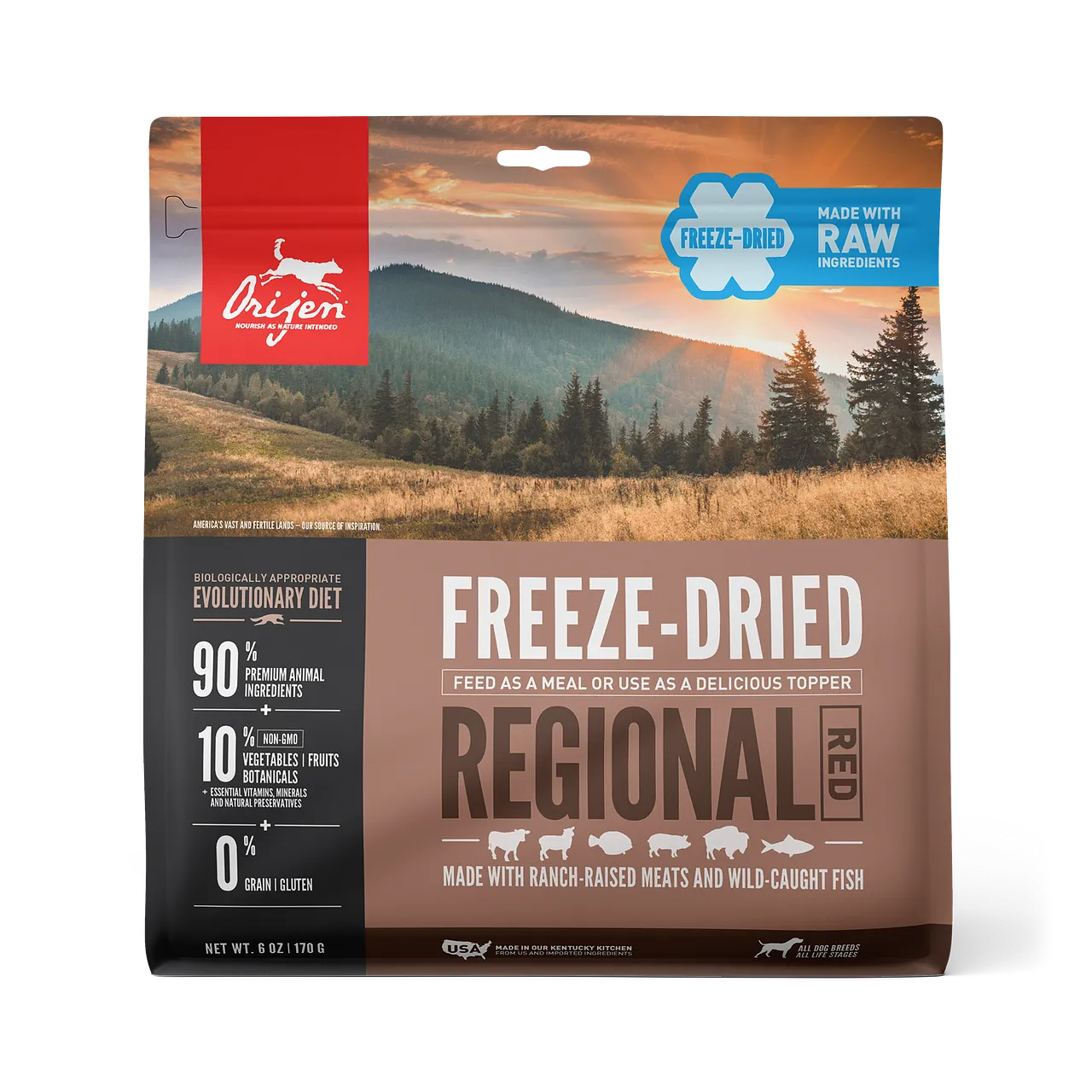 Orijen Freeze-Dried Regional Red
