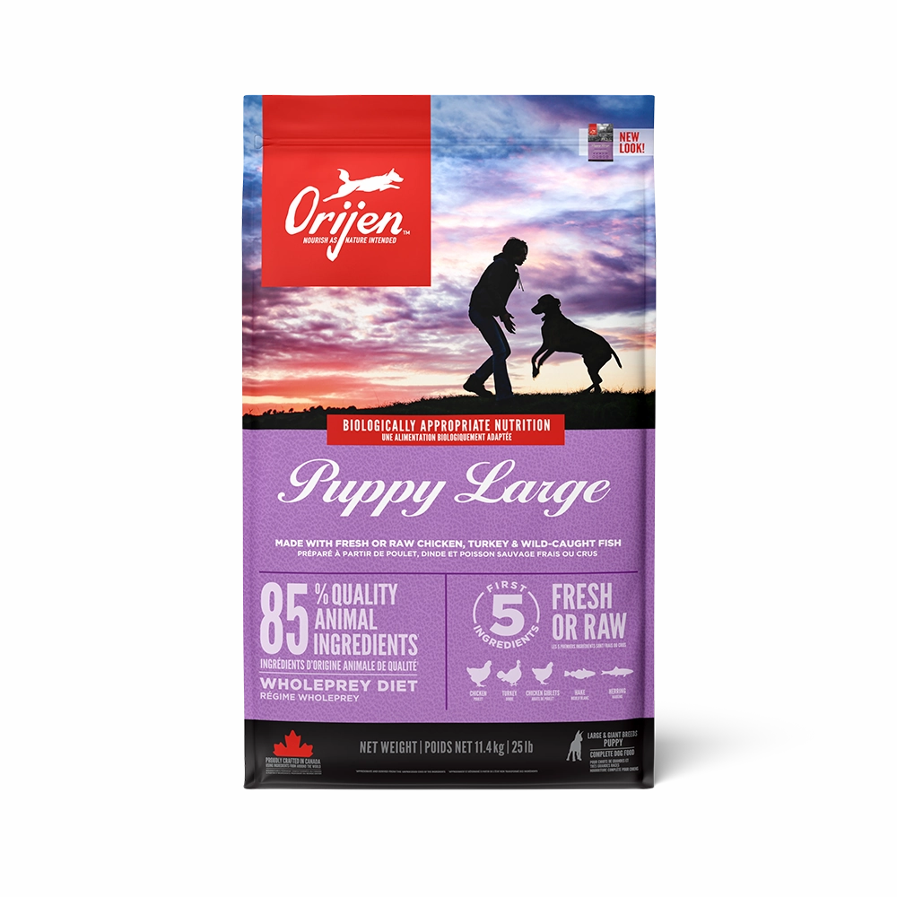Orijen Whole Prey Diet Puppy Large Breed Formula 11.4kg