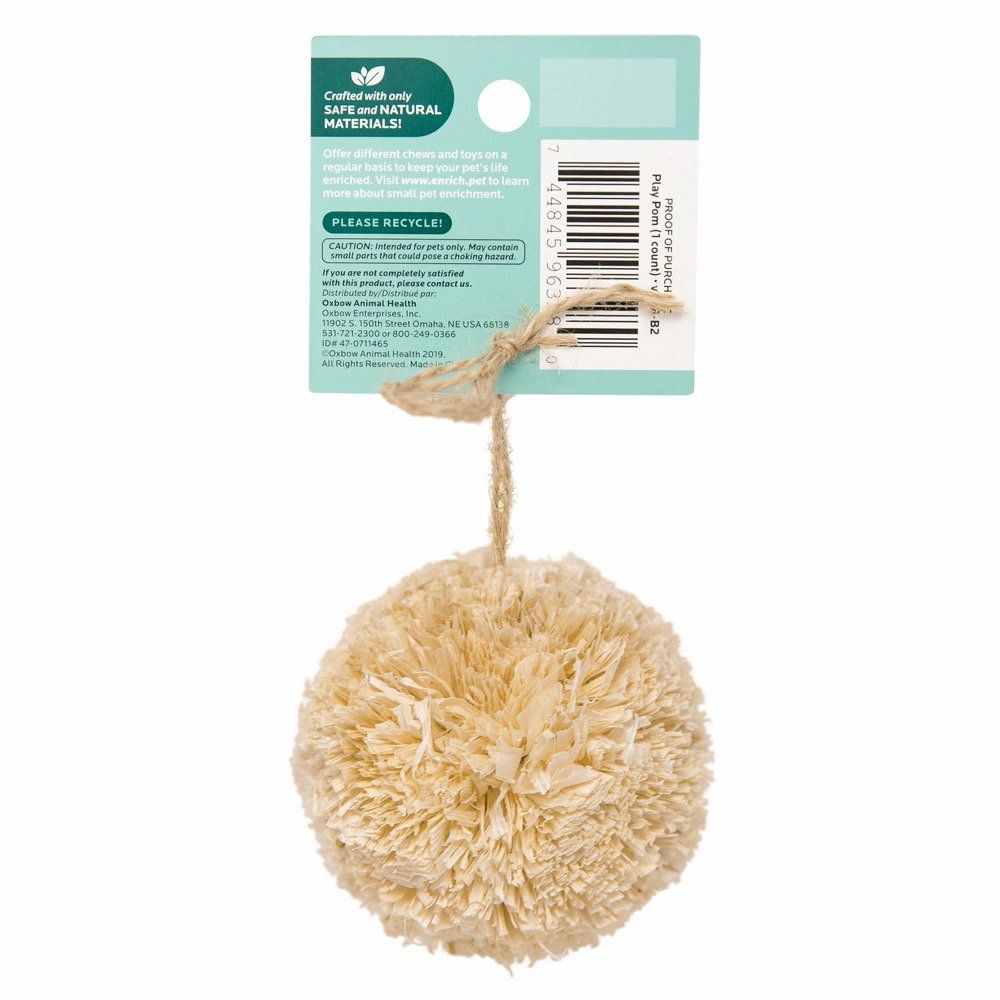 Oxbow Enriched Life Play Pom For Small Animals