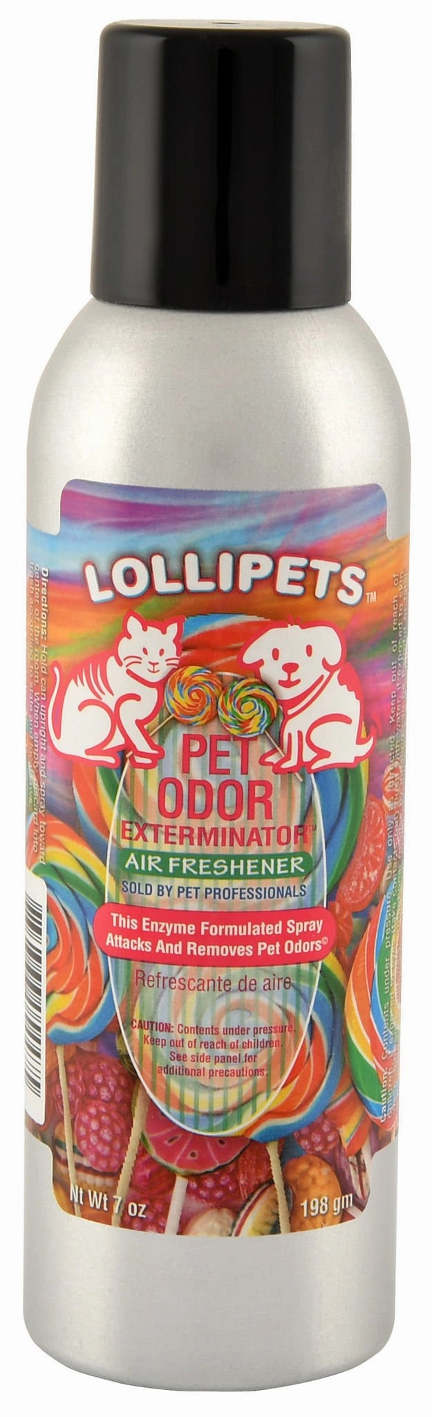 Pet Odor Exterminator Air Freshener Spray, Lollipets, 7 oz