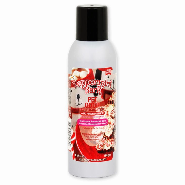 Pet Odor Exterminator Air Freshener Spray, Peppermint Bark, 7 oz