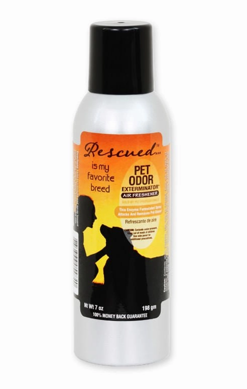Pet Odor Exterminator Air Freshener Spray, Rescued, 7 oz
