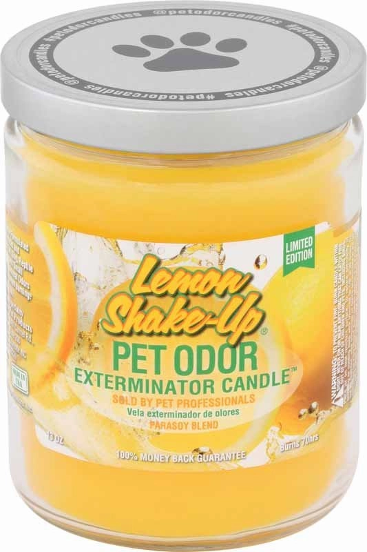 Pet Odor Exterminator Candle, Lemon Shake-Up, 13 oz
