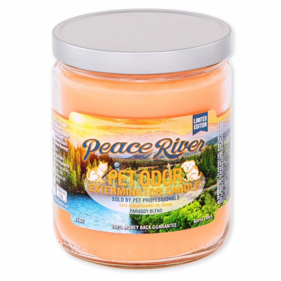 Pet Odor Exterminator Candle, Peace River, 13 oz