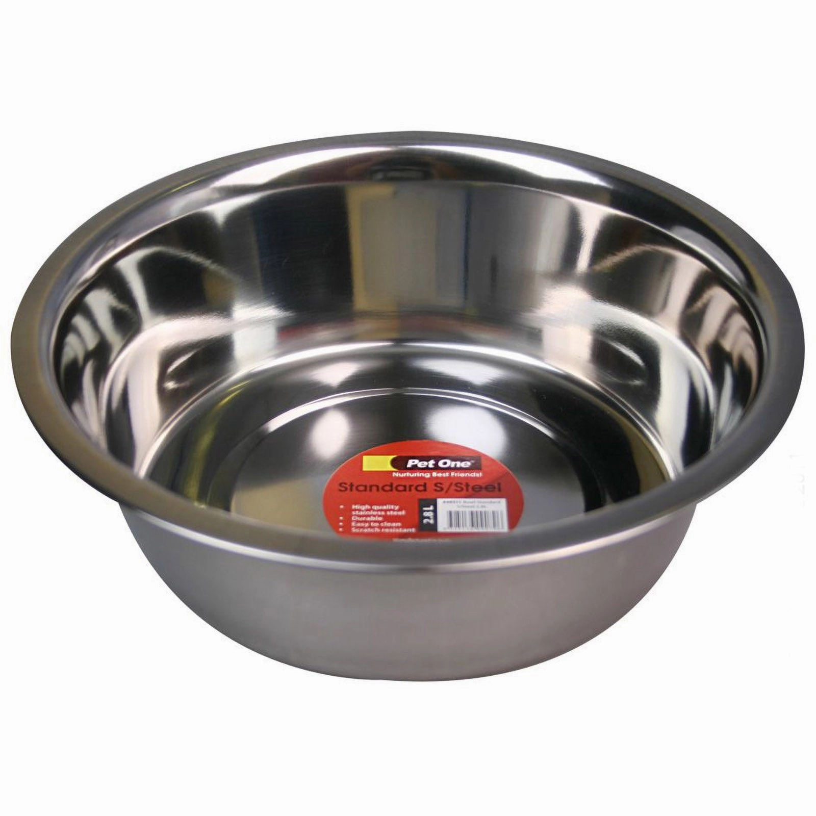 Pet One Stainless Steel Dog Bowl
